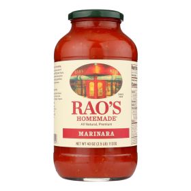 Rao's - Pasta Sauce Marinara - Case Of 6-40 Oz Rao's - Pasta Sauce Marinara - Case Of 6-40 Oz